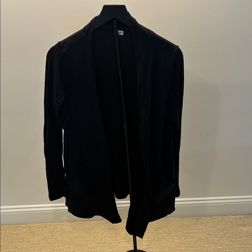 EUC Cozy Black Open Front Cardigan from Splendid - size medium